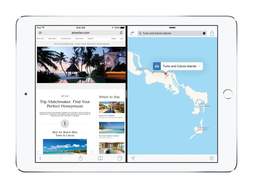 iOS 9, Split View, iPad, Apple