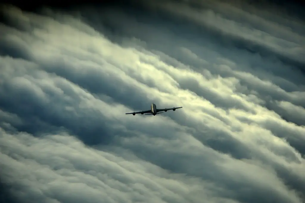 Turbulenzen, Flugzeug